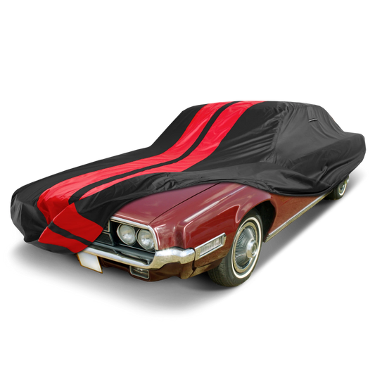 1967-1969 Ford Thunderbird 2-Door TitanGuard Car Cover-Black and Red