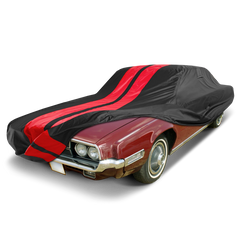 1967-1969 Ford Thunderbird 2-Door TitanGuard Car Cover-Black and Red