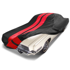 1967-1969 Ford Thunderbird 4-Door TitanGuard Car Cover-Black and Red