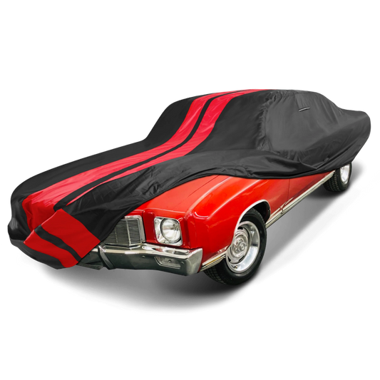 1970-1972 Chevrolet Monte Carlo TitanGuard Car Cover-Black and Red