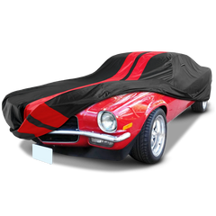 1970-1973 Chevrolet Camaro SS TitanGuard Car Cover-Black and Red