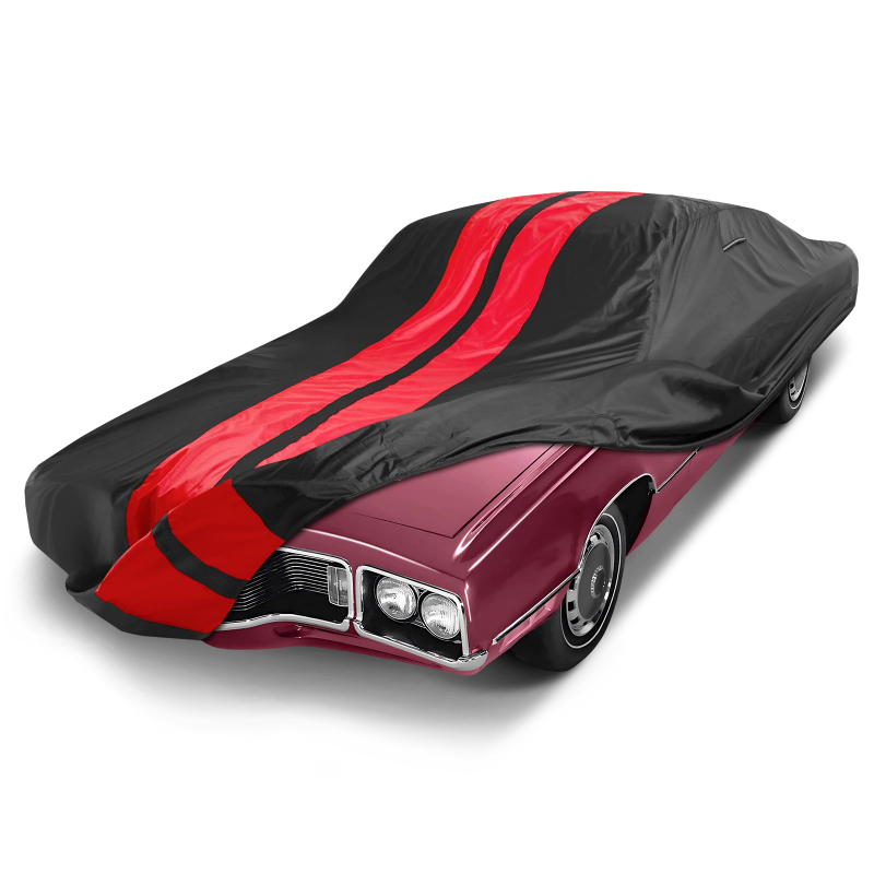 1970-1973 Ford Thunderbird TitanGuard Car Cover-Black and Red