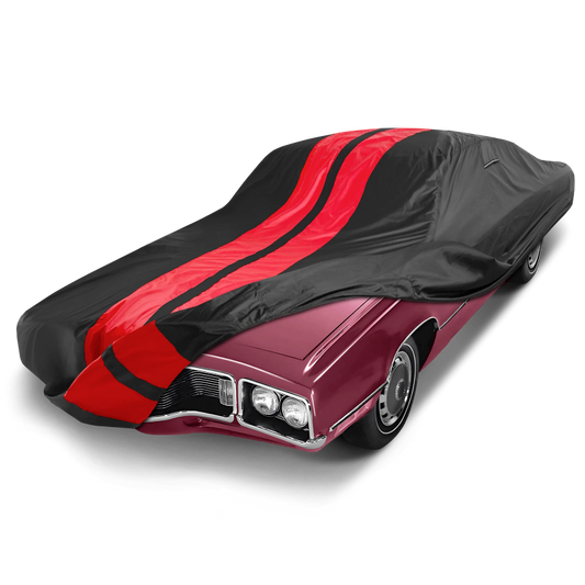 1970-1973 Ford Thunderbird TitanGuard Car Cover-Black and Red