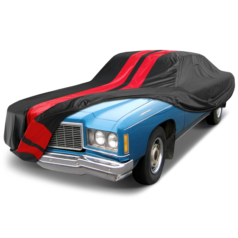 1971-1975 Chevrolet Bel Air Wagon TitanGuard Car Cover-Black and Red