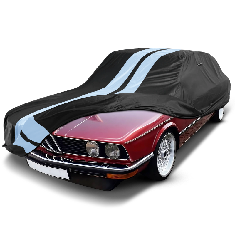 1972-1981 BMW 5-Series TitanGuard Car Cover-Black and Gray