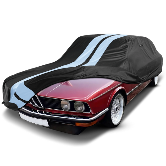 1972-1981 BMW 5-Series TitanGuard Car Cover-Black and Gray