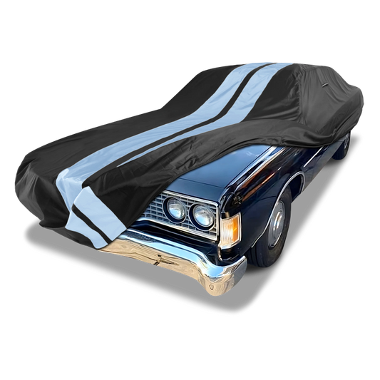 1973-1974 Ford Galaxie TitanGuard Car Cover-Black and Gray