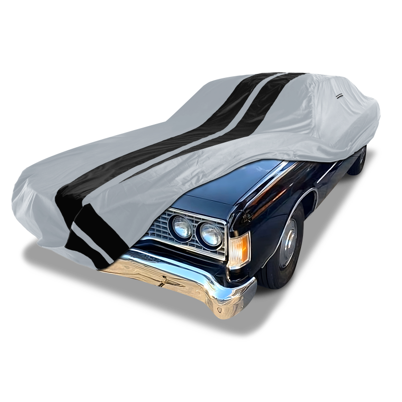 1973-1974 Ford Galaxie TitanGuard Car Cover-Gray and Black