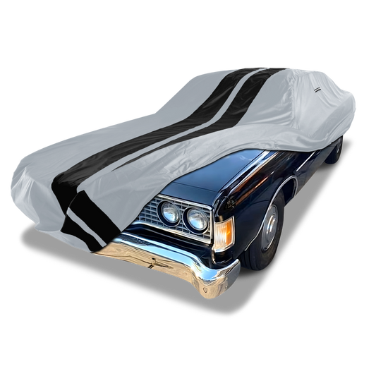 1973-1974 Ford Galaxie TitanGuard Car Cover-Gray and Black