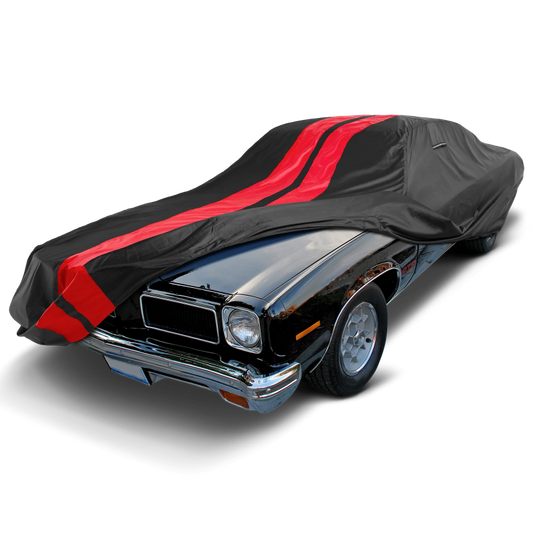 1973 Pontiac GTO TitanGuard Car Cover-Black and Red