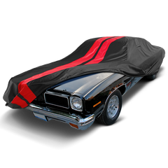 1973 Pontiac GTO TitanGuard Car Cover-Black and Red