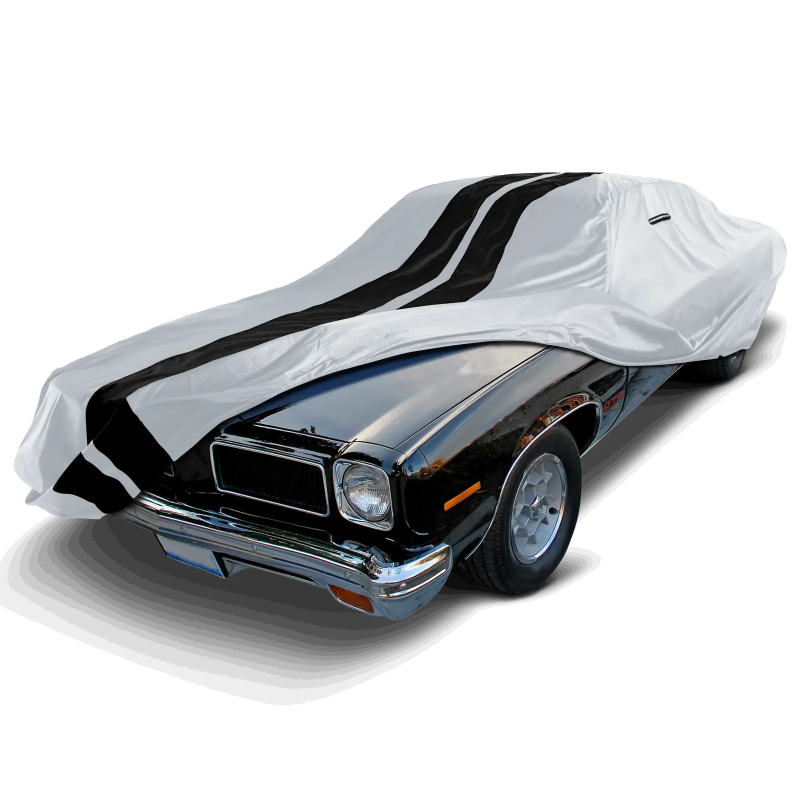 1973 Pontiac GTO TitanGuard Car Cover-Gray and Black