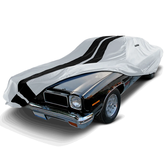 1973 Pontiac GTO TitanGuard Car Cover-Gray and Black