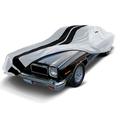 1973 Pontiac GTO TitanGuard Car Cover-Gray and Black