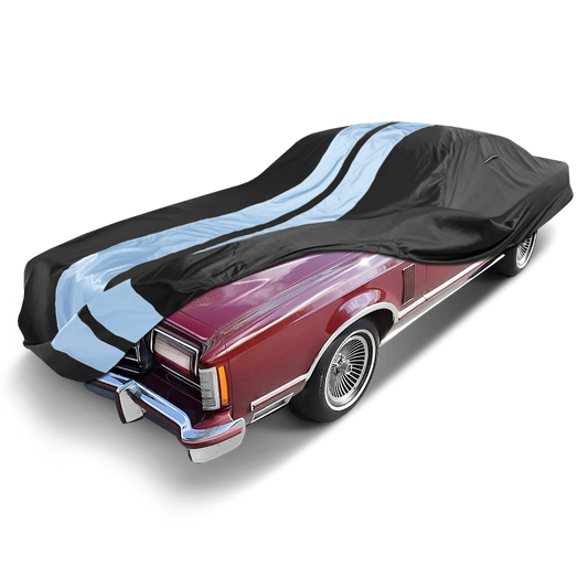 1974-1979 Ford Thunderbird TitanGuard Car Cover-Black and Gray