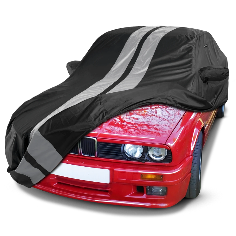 1975-1991 BMW 3-Series TitanGuard Car Cover-Black and Gray