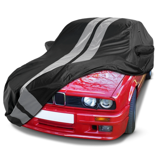 1975-1991 BMW 3-Series TitanGuard Car Cover-Black and Gray