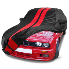 BMW 3-Series Black Red TitanGuard Car Cover