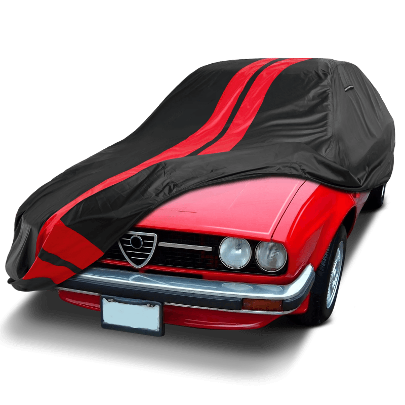 Alfa Romeo Sprint 1977-1979 Black Red TitanGuard Car Cover