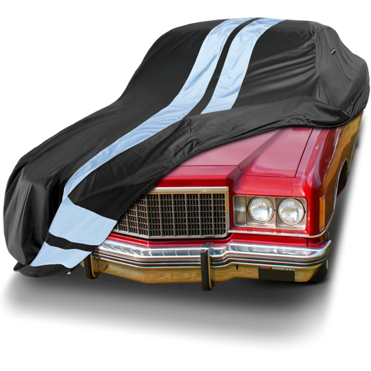 1967-1969 Chevrolet Caprice 2-Door TitanGuard Car Cover-Black and Gray