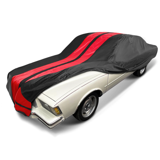 1978-1988 Chevrolet Monte Carlo TitanGuard Car Cover-Black and Red