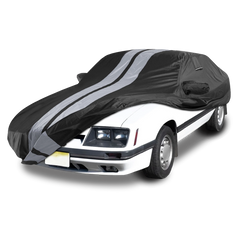 1979-2004 Ford Mustang TitanGuard Car Cover-Black and Gray