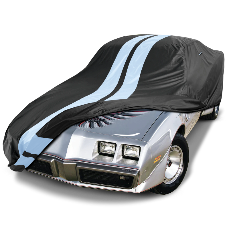 1979 Pontiac Trans Am Silver Anniversary TitanGuard Car Cover-Black and Gray