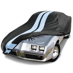 1979 Pontiac Trans Am Silver Anniversary TitanGuard Car Cover-Black and Gray