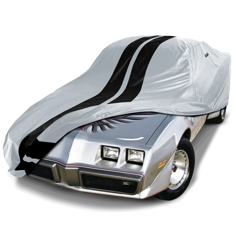 1979 Pontiac Trans Am Silver Anniversary TitanGuard Car Cover-Gray and Black