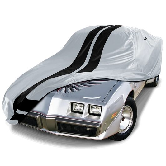 1979 Pontiac Trans Am Silver Anniversary TitanGuard Car Cover-Gray and Black