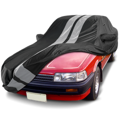 1980-1991 Toyota Camry Sedan TitanGuard Car Cover-Black and Gray