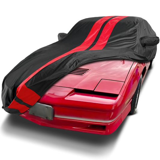 1982-1990 Pontiac Trans AM TitanGuard Car Cover-Black and Red