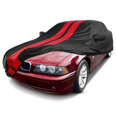 1982-2003 BMW 5-Series Sedan TitanGuard Car Cover-Black and Red