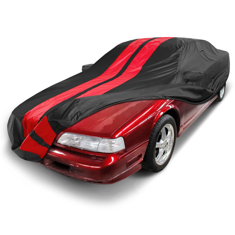 1983-1997 Ford Thunderbird TitanGuard Car Cover-Black and Red