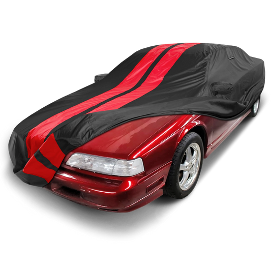 1983-1997 Ford Thunderbird TitanGuard Car Cover-Black and Red