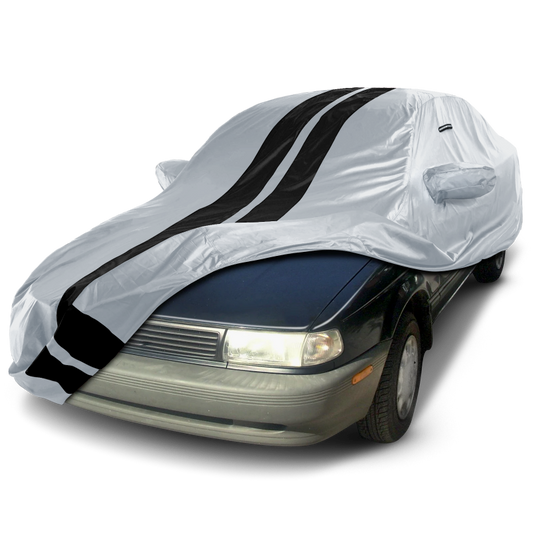 1987-1999 Nissan Sentra TitanGuard Car Cover-Gray and Black