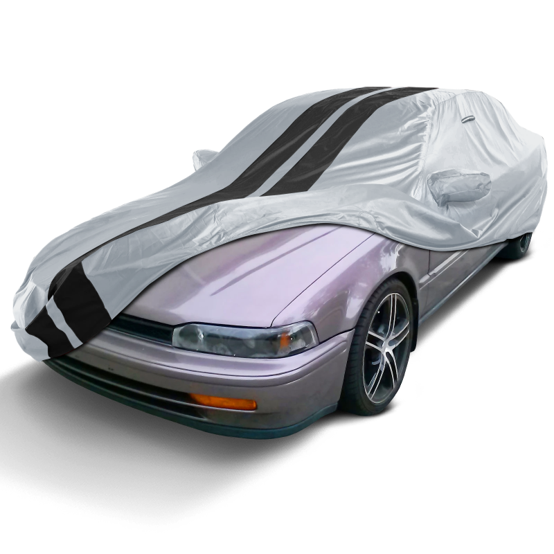 1990-1997 Honda Accord Coupe TitanGuard Car Cover-Gray and Black