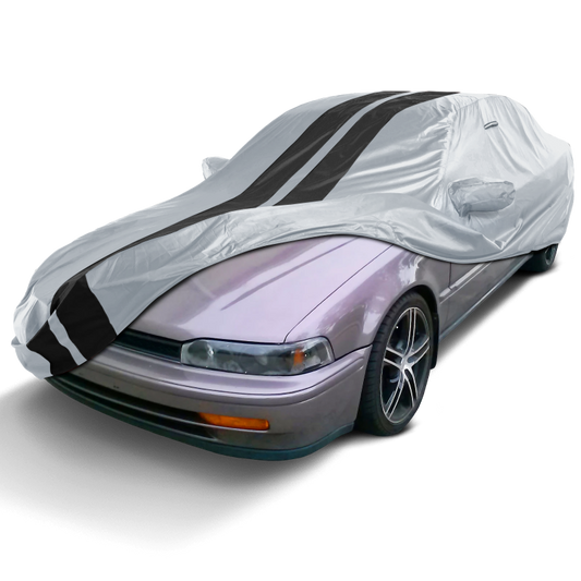 1990-1997 Honda Accord Coupe TitanGuard Car Cover-Gray and Black