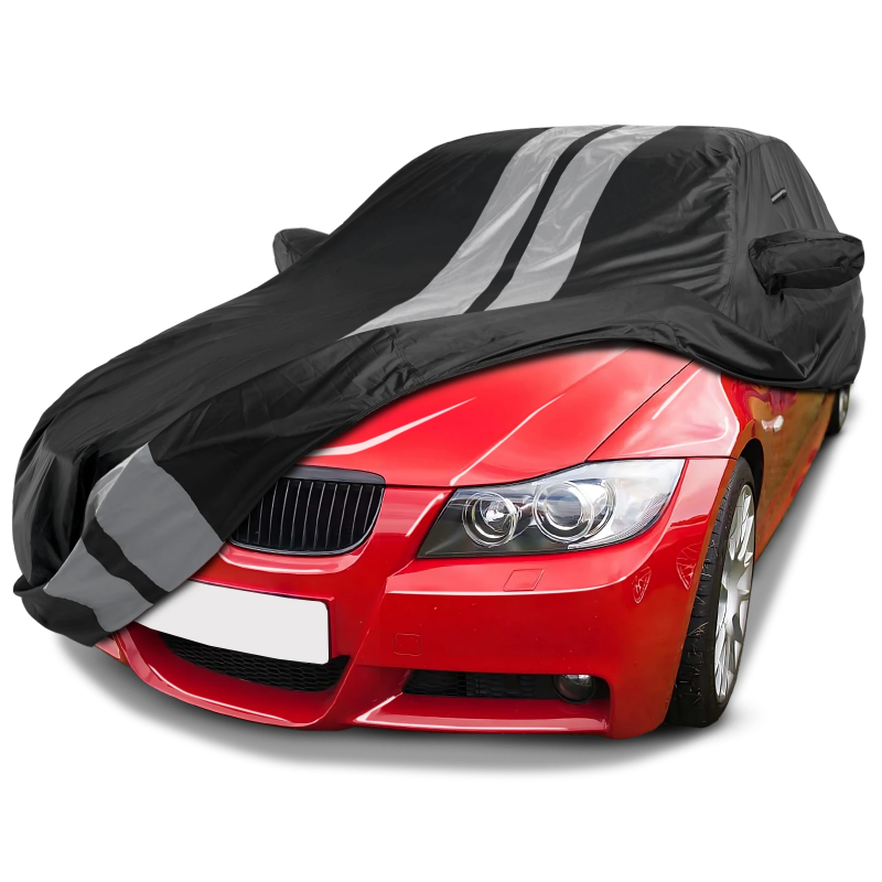 1992-2005 BMW 3-Series Sedan TitanGuard Car Cover-Black and Gray