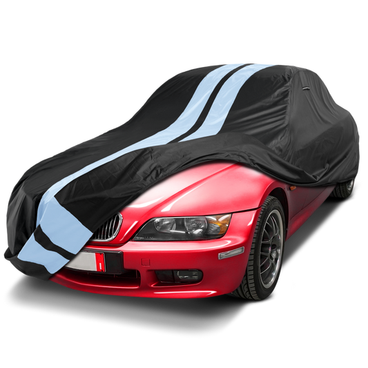 1996-2002 BMW Z3 TitanGuard Car Cover-Black and Gray