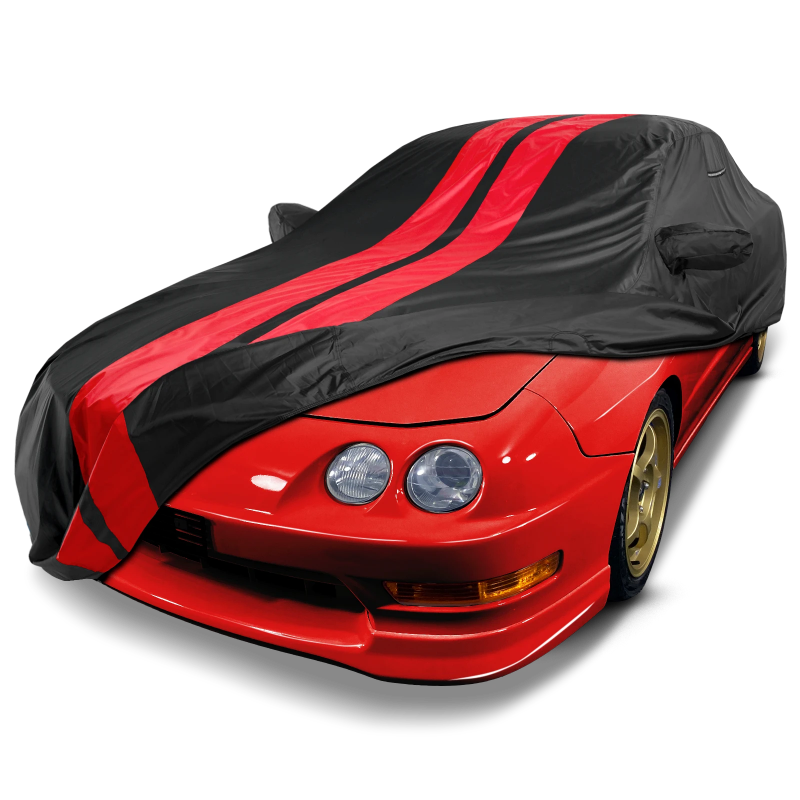 1997-2001 Acura Integra Type-R TitanGuard Car Cover-Black and Red