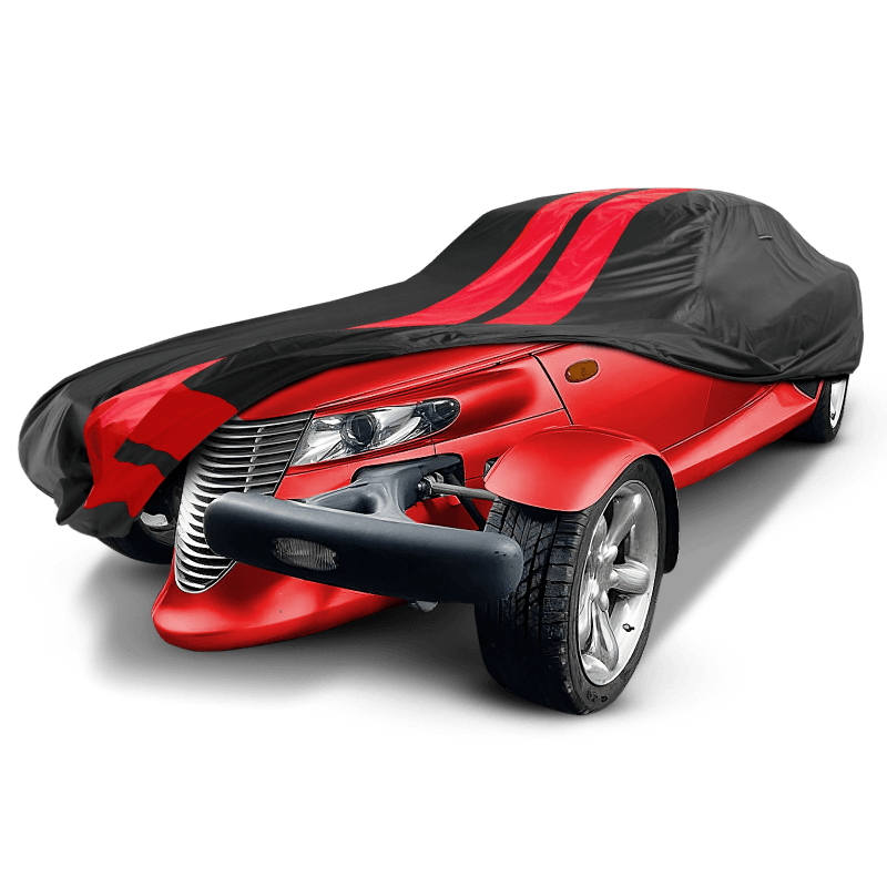 Chrysler Plymouth Prowler 1997-2002 Black Red TitanGuard Car Cover