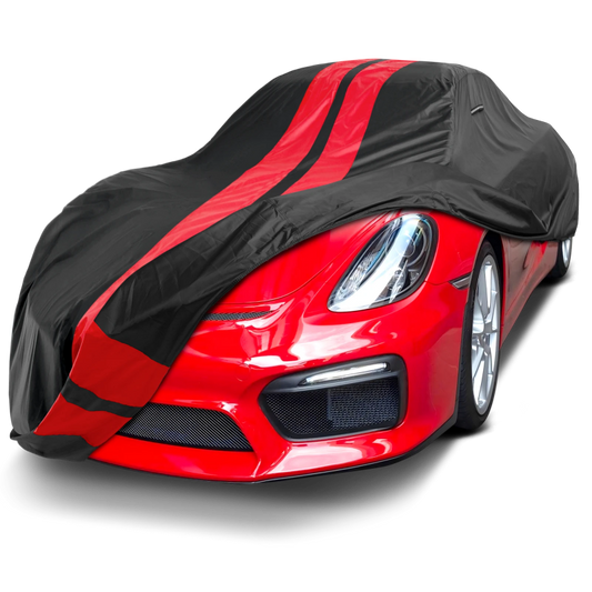 1997-2016 Porsche Boxster TitanGuard Car Cover-Black and Red