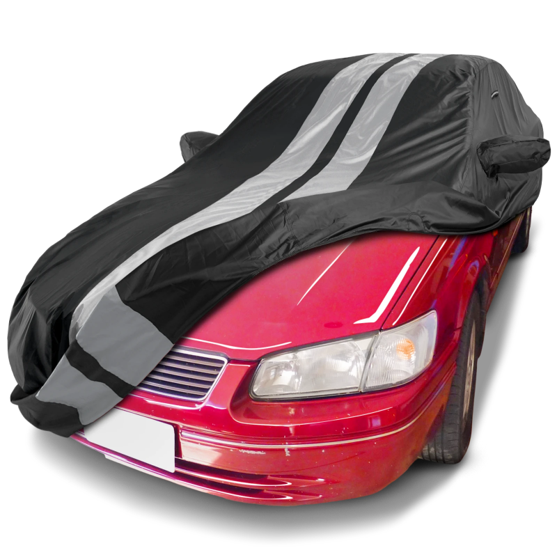 1998-2001 Toyota Camry Wagon TitanGuard Car Cover-Black and Gray