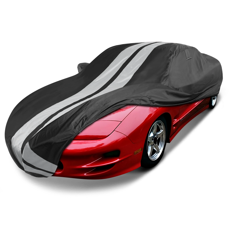 1998-2002 Pontiac Trans AM TitanGuard Car Cover-Black and Gray