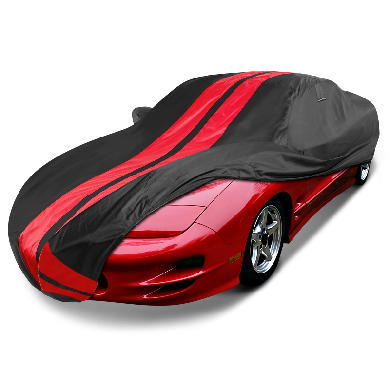 1998-2002 Pontiac Trans AM TitanGuard Car Cover-Black and Red