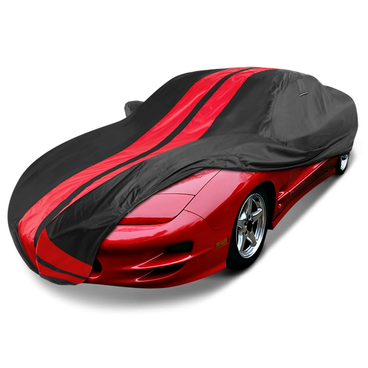 1998-2002 Pontiac Trans AM TitanGuard Car Cover-Black and Red