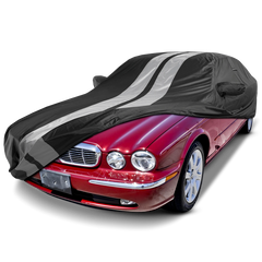 1998-2003 Jaguar XJ-Series XJ8 TitanGuard Car Cover-Black and Gray