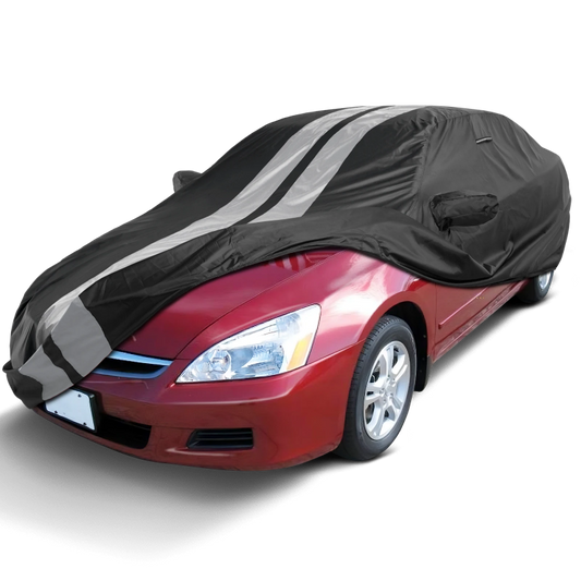 1998-2007 Honda Accord Sedan TitanGuard Car Cover-Black and Gray