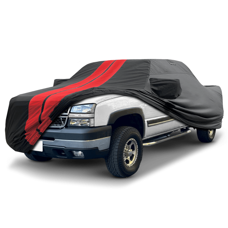 Chevrolet Silverado 2500HD, 3500HD Black Red TitanGuard Truck Cover